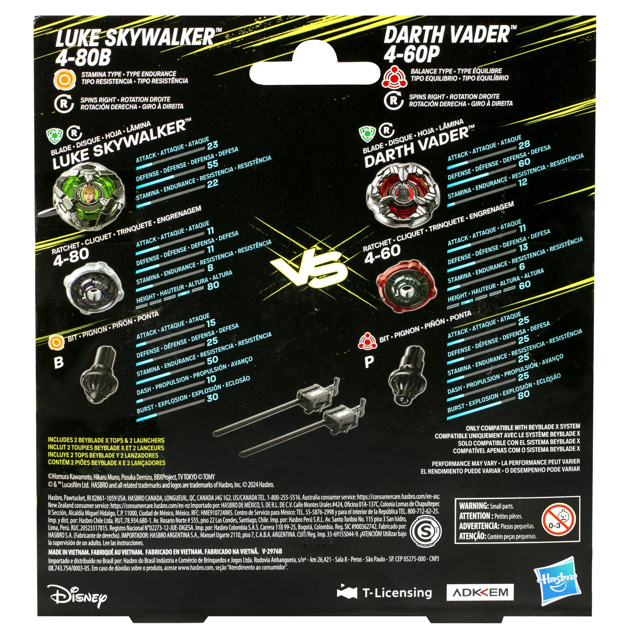 beyblade-x-star-wars-luke-vs-vader-multipack-kreisel-set image 5