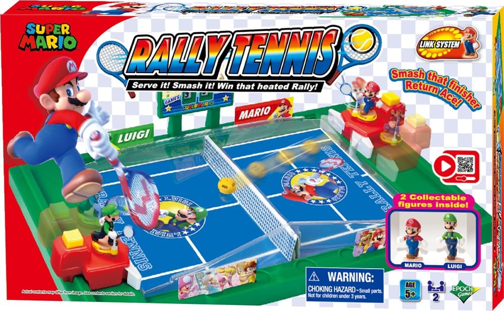epoch-rally-tennis-super-mario-actionspiel-2-spieler-ab-5-jahren image 1