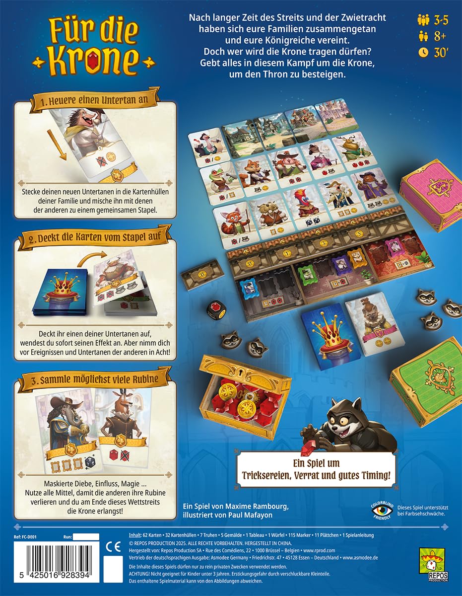 f-r-die-krone-familienspiel-strategisches-kartenspiel-deutsch-3-5-spieler image 2