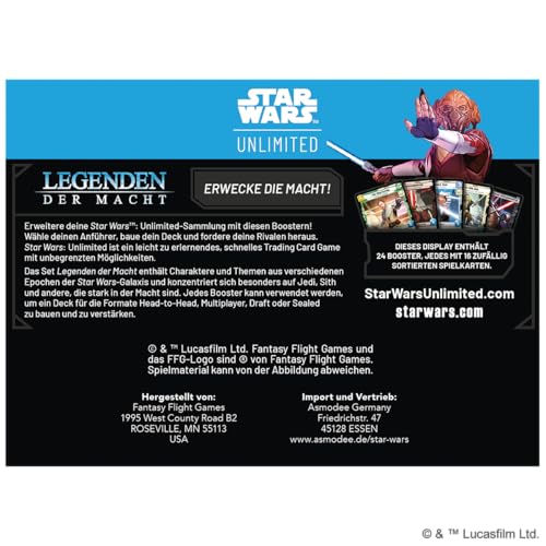 star-wars-unlimited-legenden-der-macht-sammelkarten-display-24-booster image 7
