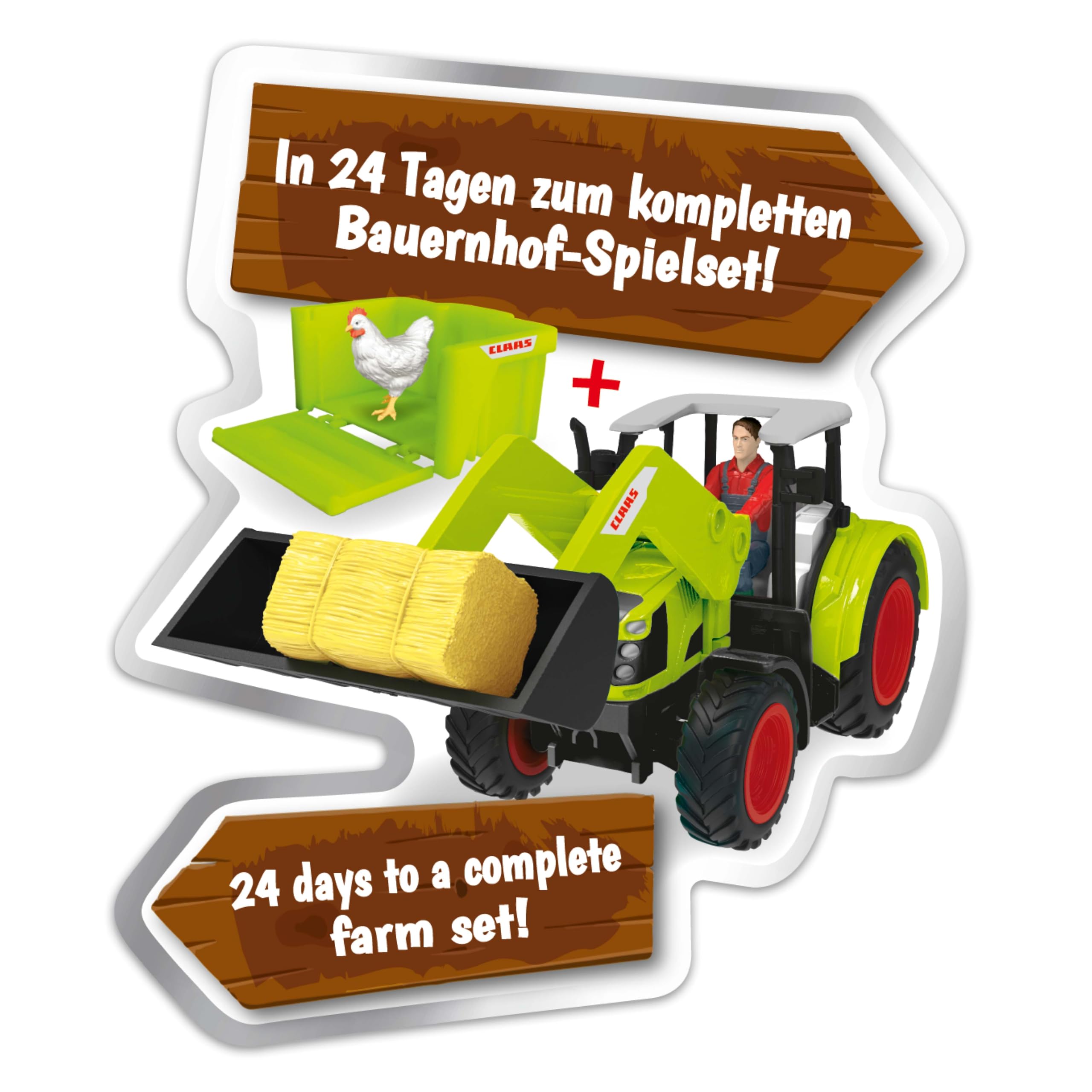 craze-claas-adventskalender-bauernhof-mit-traktor-24-t-rchen image 5