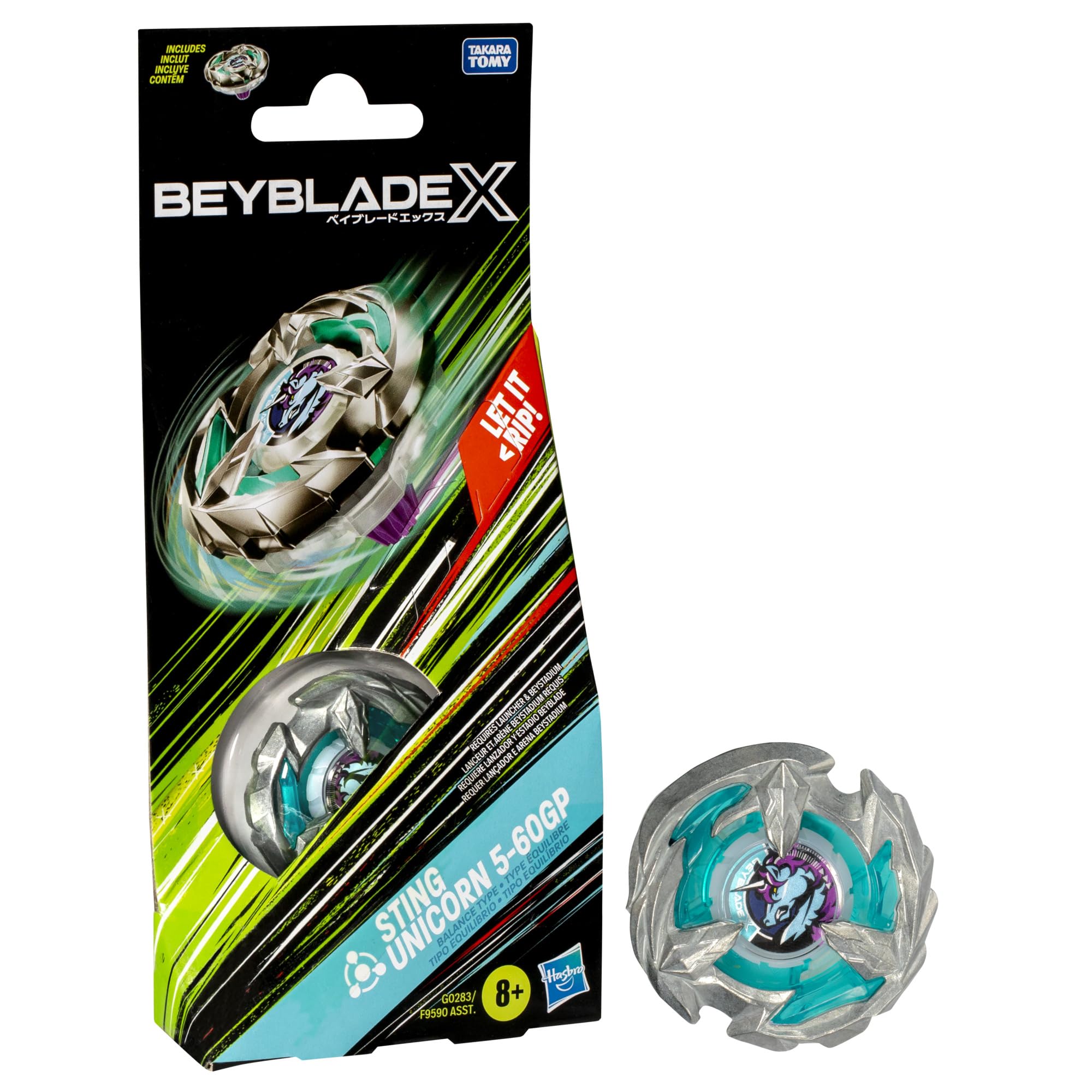 beyblade-x-sting-unicorn-5-60gp-kreisel-balance-booster image 1