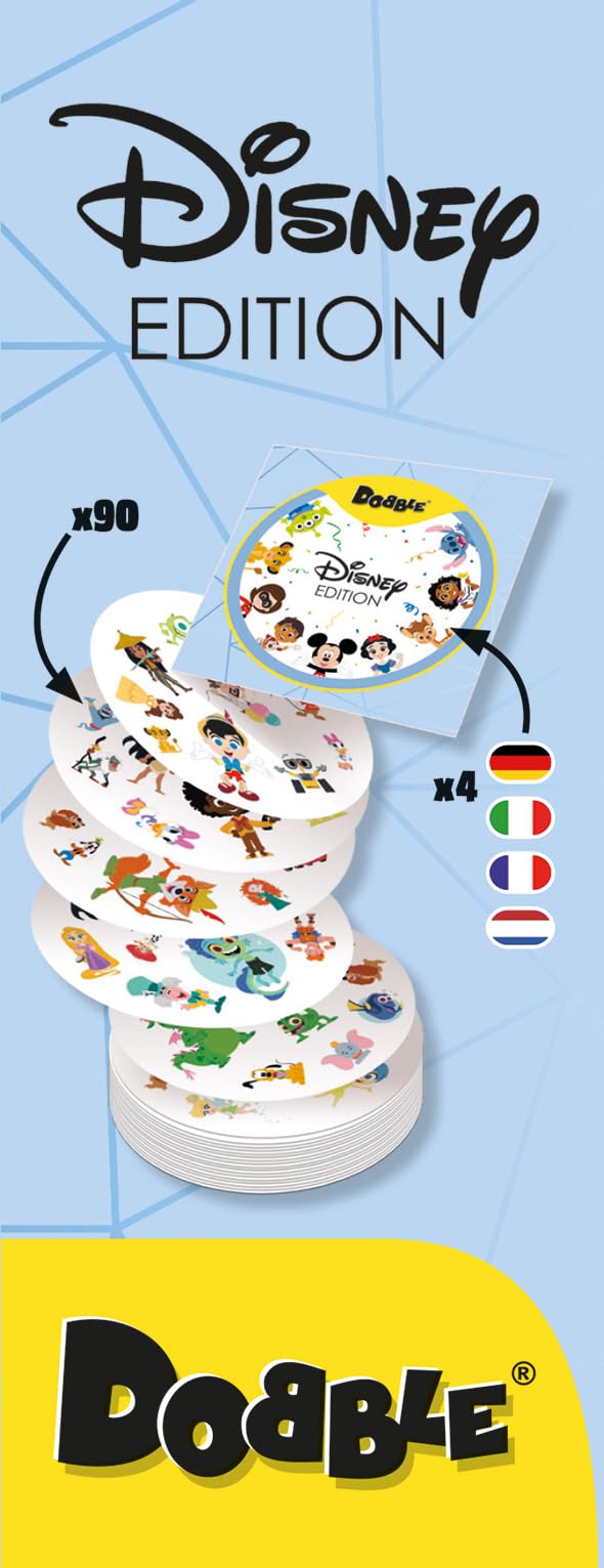 asmodee-dobble-disney-kartenspiel-2-8-spieler-ab-6-jahren image 3