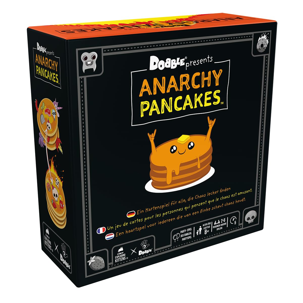 dobble-anarchy-pancakes-kartenspiel-partyspiel-mehrsprachig image 1