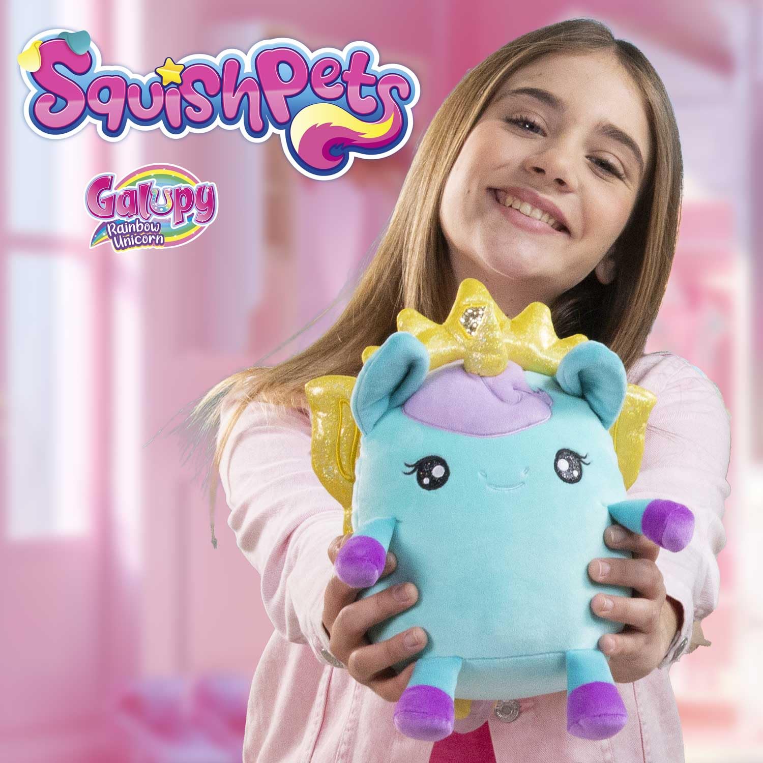 craze-squishpets-galupy-aria-einhorn-pl-schtier-19cm-lila image 3