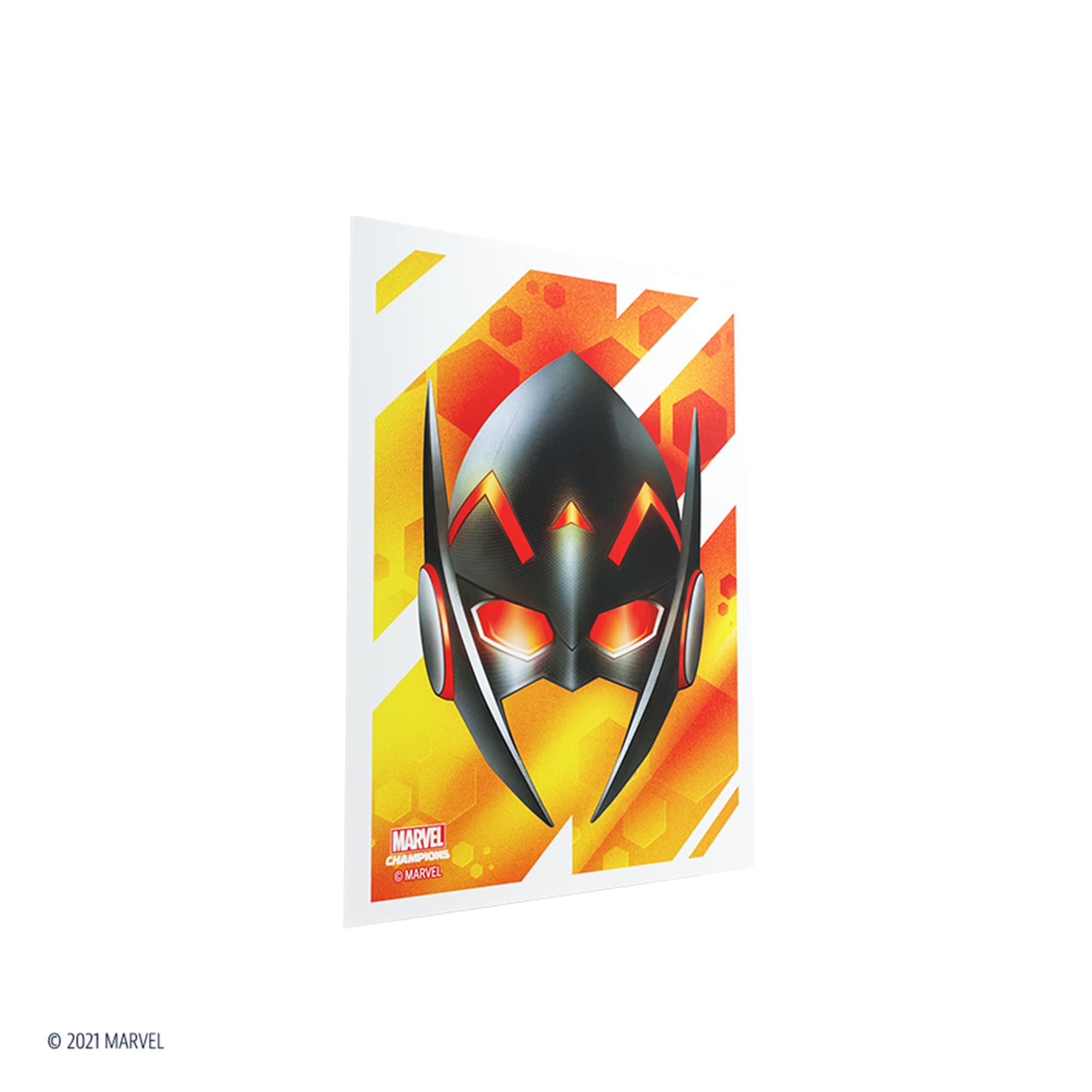 gamegenic-marvel-champions-wasp-sleeves-grau-50-st-ck image 5
