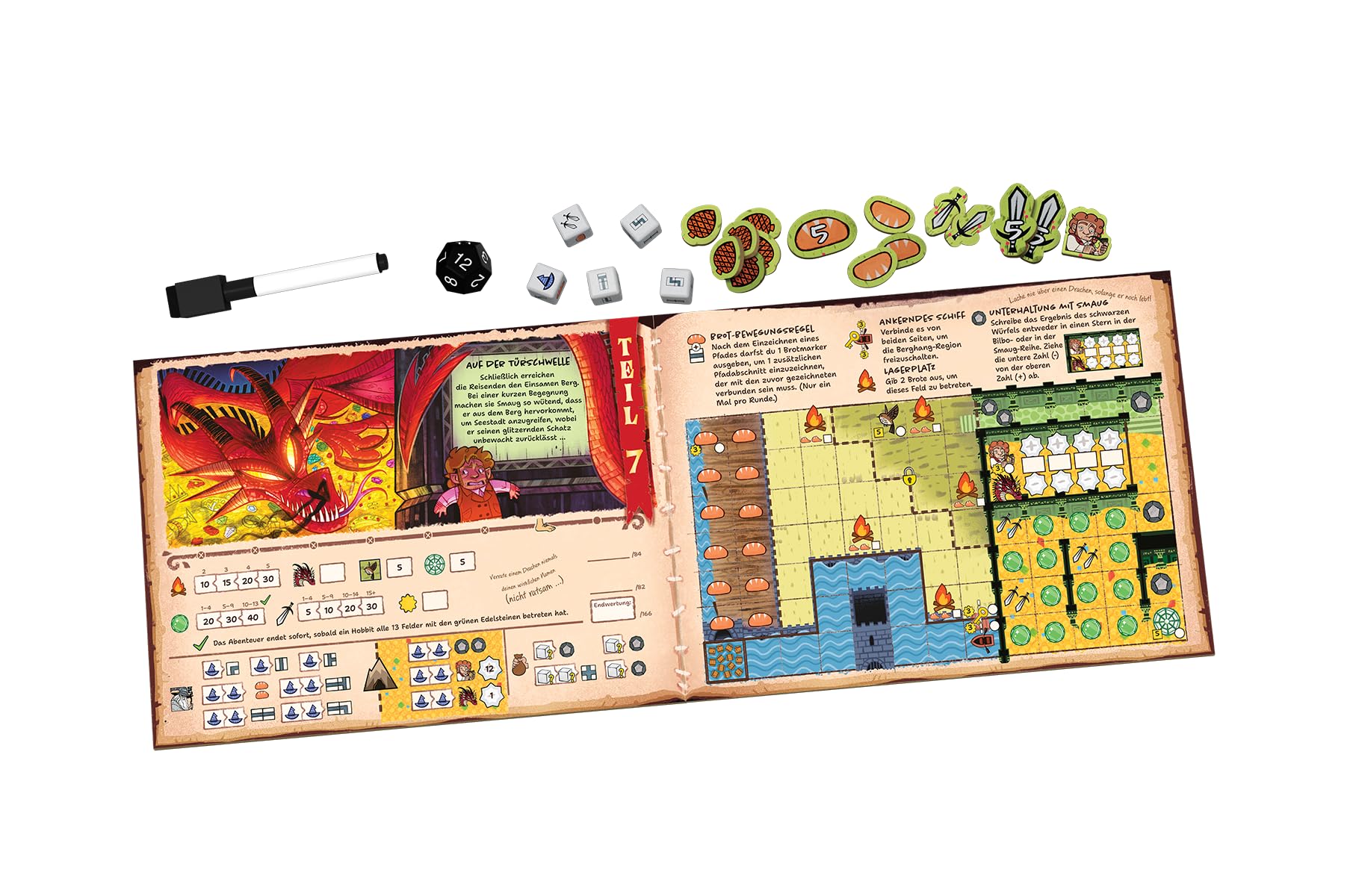 der-hobbit-hin-und-zur-ck-familienspiel-w-rfelspiel image 3