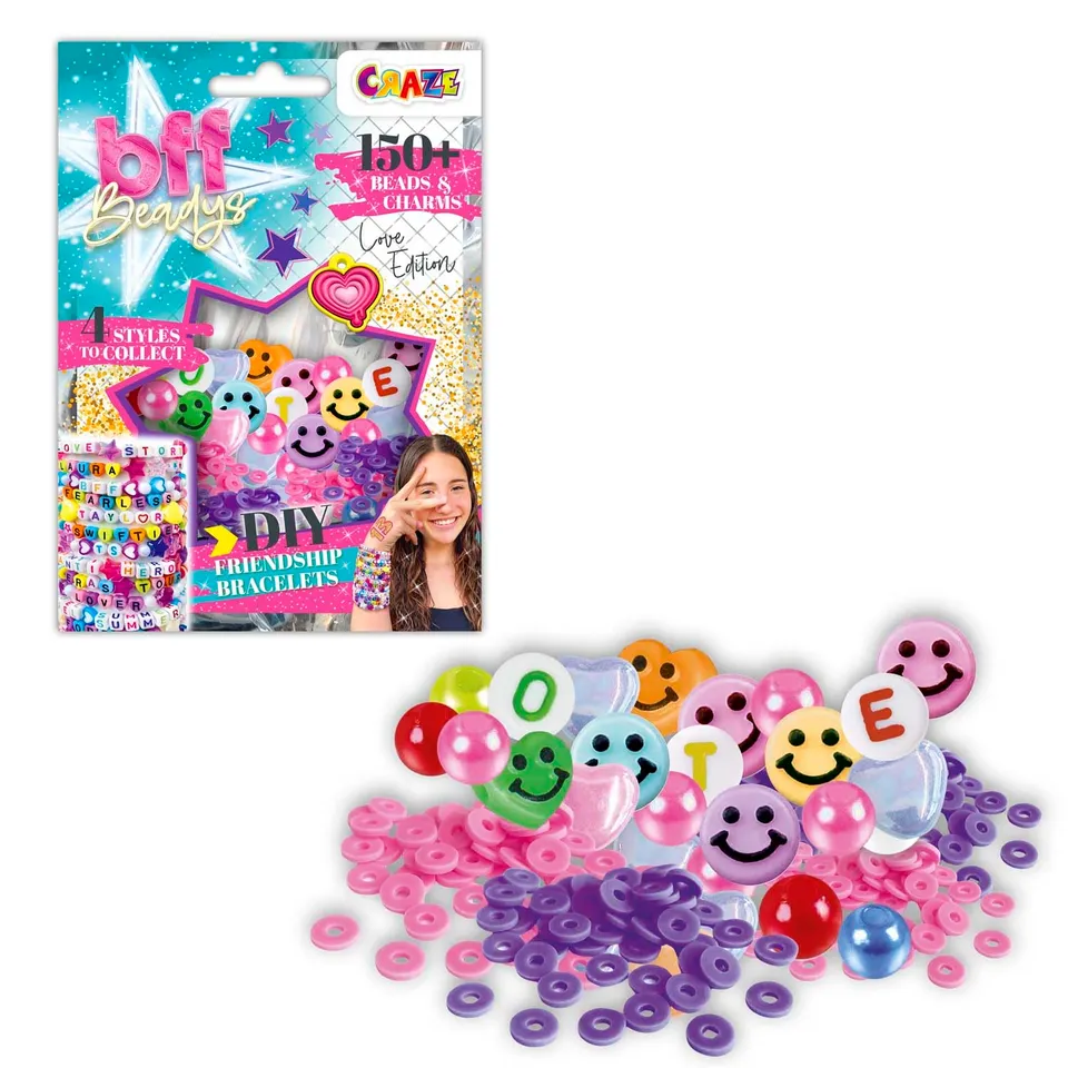 craze-diamondz-bff-beadys-bag-armband-set-150-perlen image 1