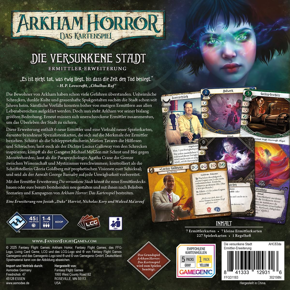 arkham-horror-das-kartenspiel-die-versunkene-stadt-ermittler-deutsch image 4