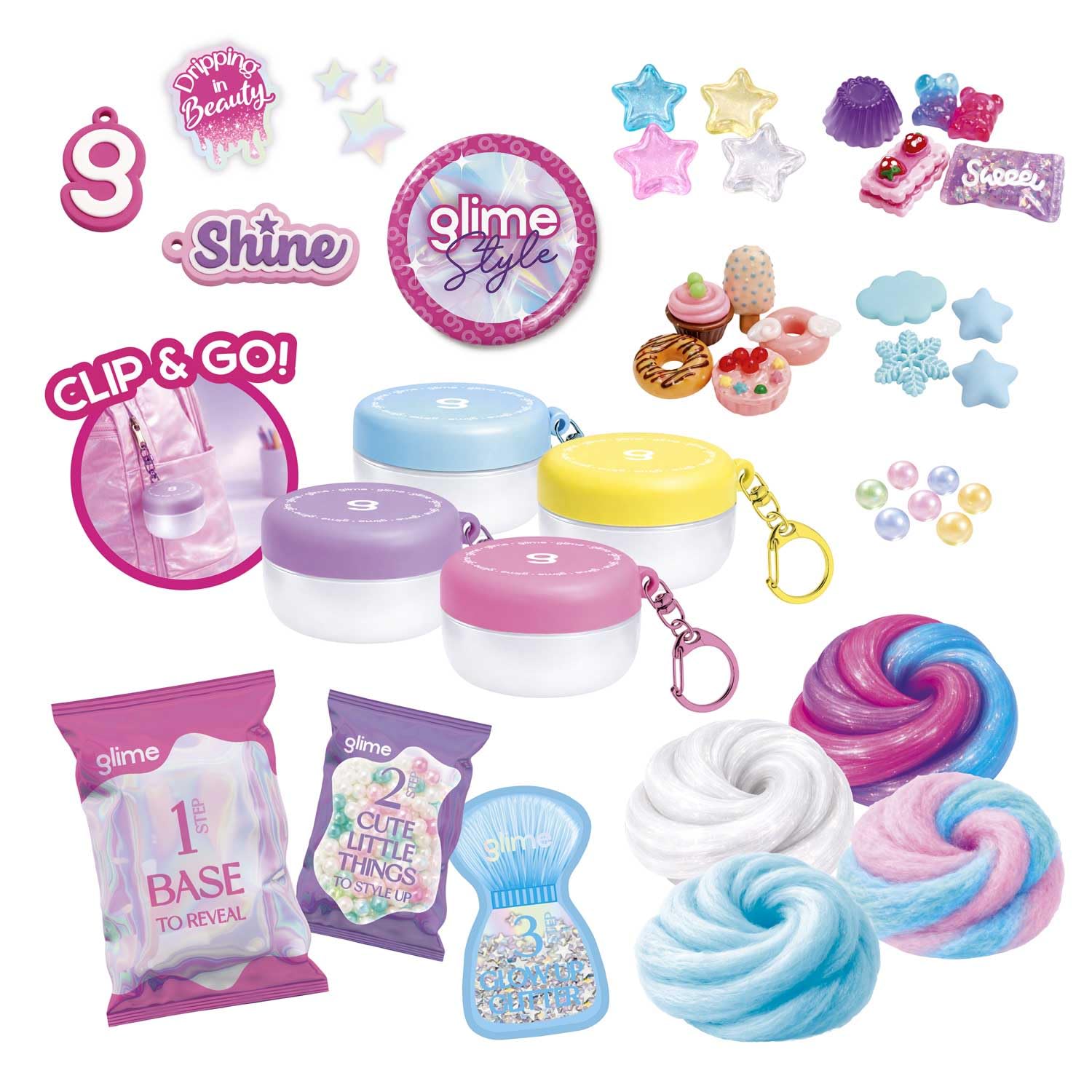 craze-magic-dough-glime-adventskalender-2026-slime-24-t-rchen image 2