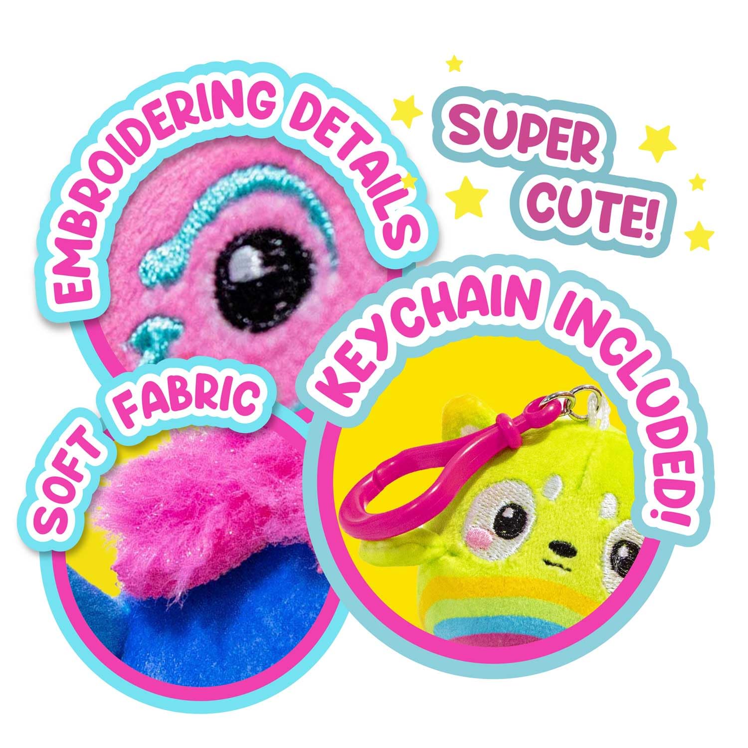 craze-squishpets-flapper-axolotl-pl-sch-schl-sselanh-nger-6cm image 5