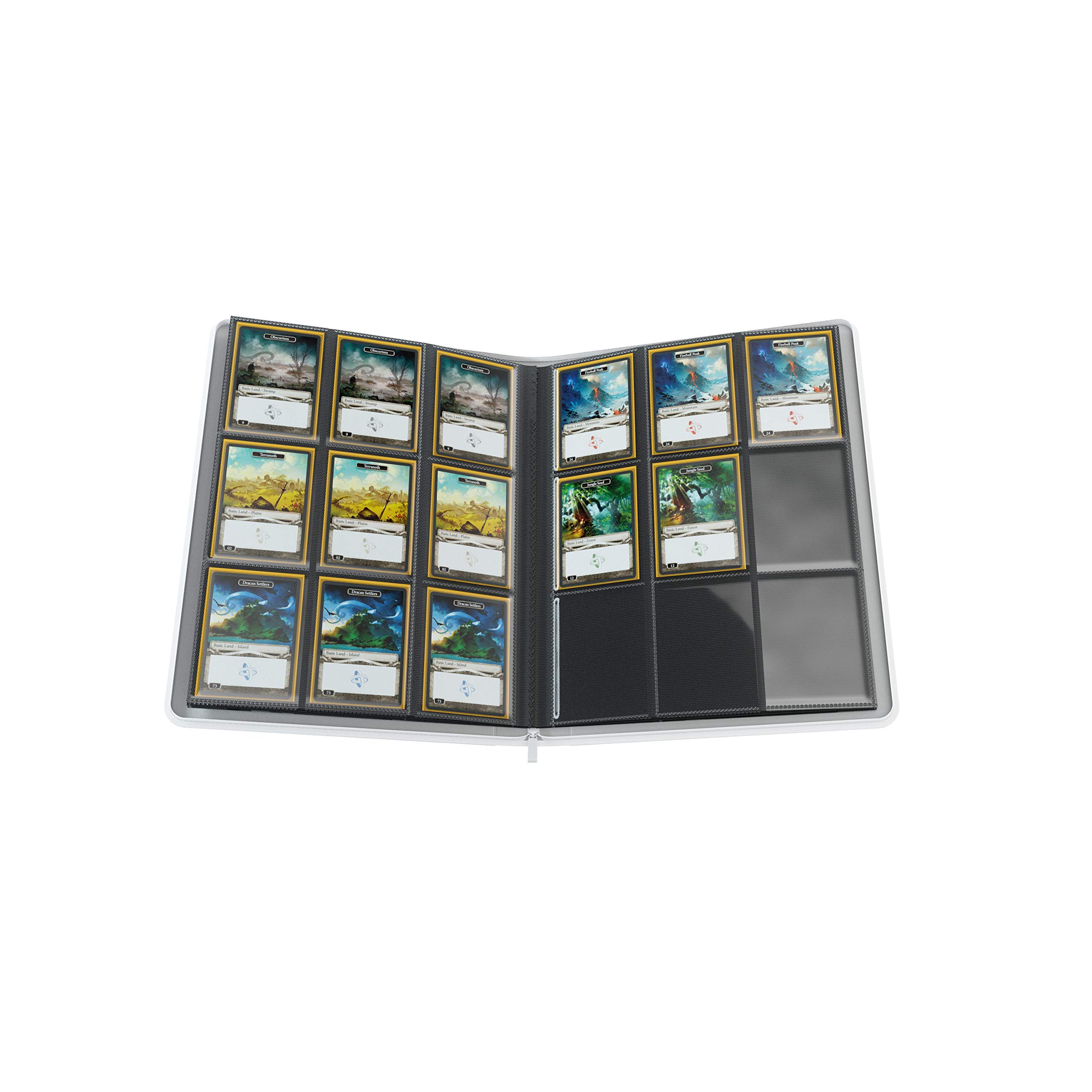 gamegenic-zip-up-album-18-pocket-sammelalbum-wei-360-karten image 5