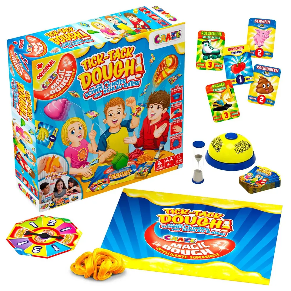craze-magic-dough-tick-tack-dough-knetspiel-ab-6-jahre image 1