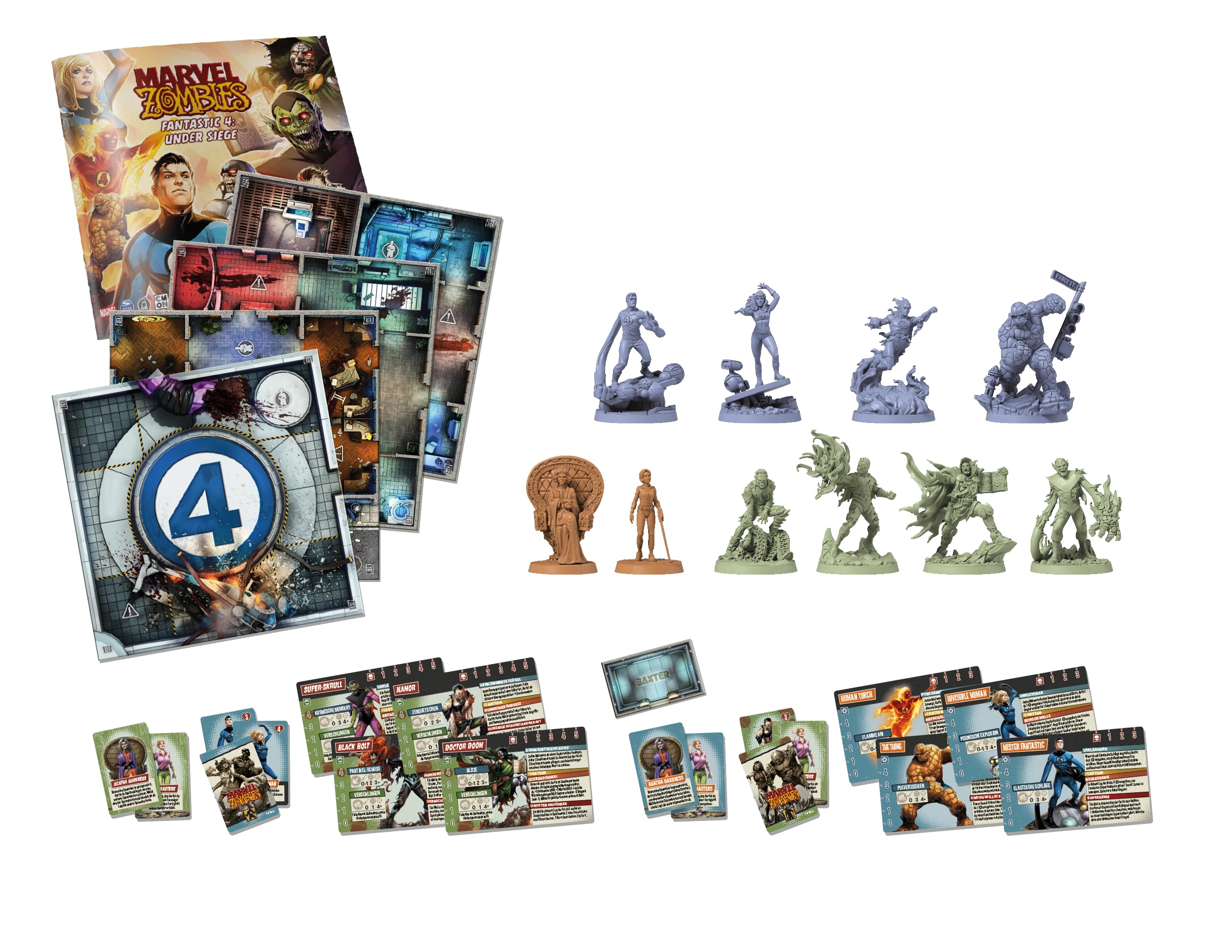 cmon-marvel-zombies-fantastic-4-under-siege-erweiterung-deutsch-1-6-spieler image 5