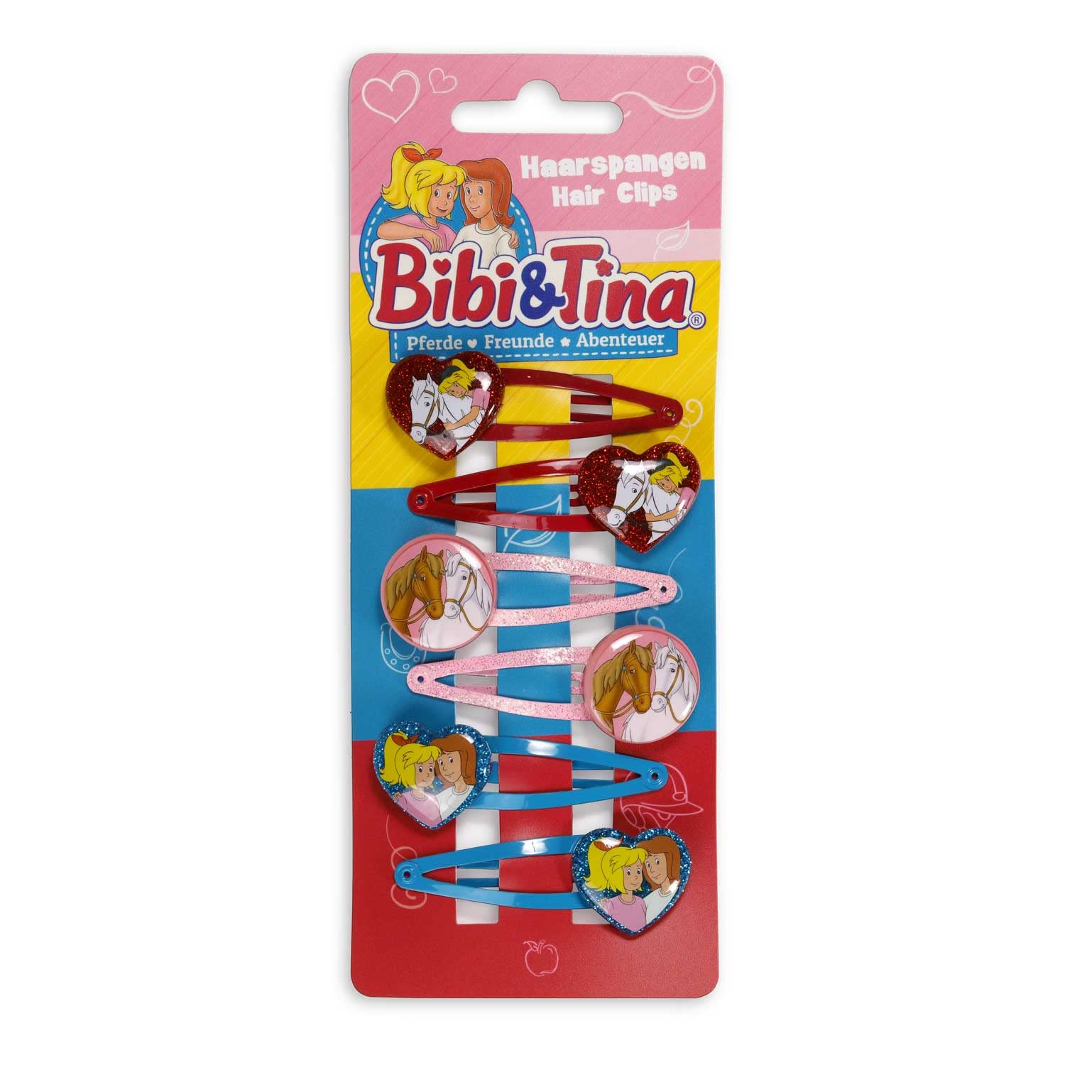 craze-bibi-tina-haarspangen-f-r-m-dchen-6-st-ck-mehrfarbig image 2