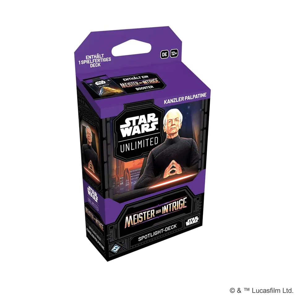 star-wars-unlimited-meister-der-intrige-palpatine-deck-tcg image 1