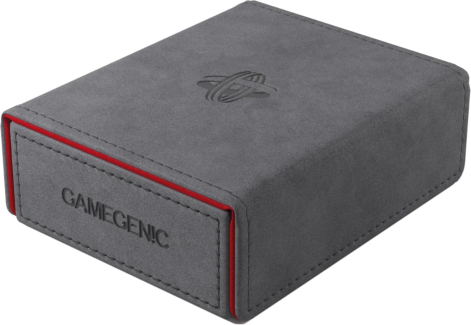 gamegenic-token-keep-kartenbox-grau-rot-mit-magnetverschluss image 1