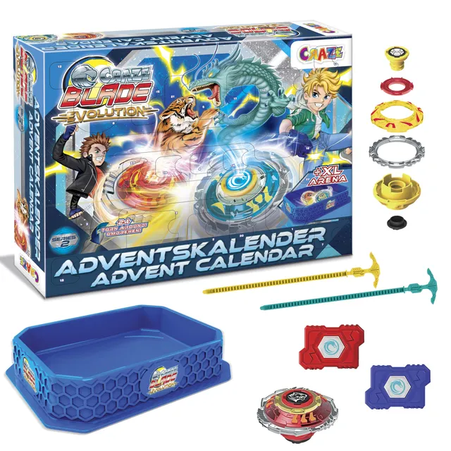 craze-blade-adventskalender-2026-kampfkreisel-arena-starter image 1