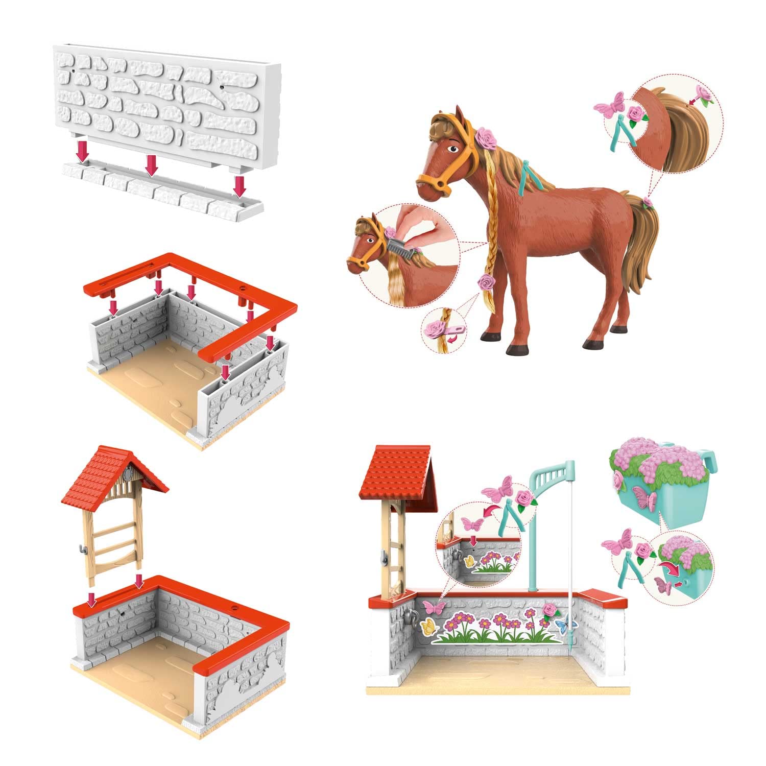 craze-bibi-und-tina-reiterhof-waschplatz-spielset-amadeus-ab-3-jahre image 6