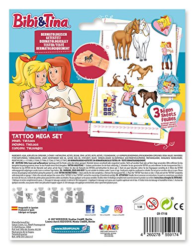 craze-bibi-und-tina-tattoo-mega-set-3-b-gen-sortiert image 8