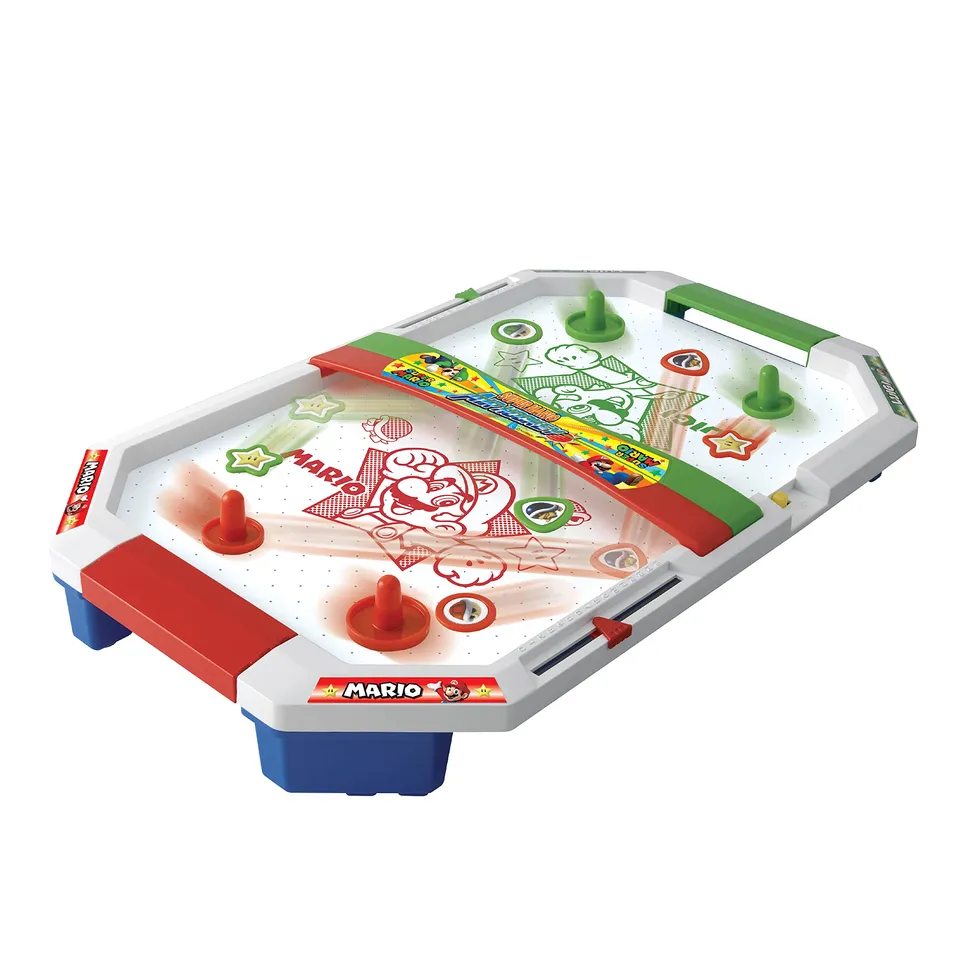 super-mario-air-hockey-tisch-lufthockey-spiel-2-4-spieler-ab-4-jahren image 1