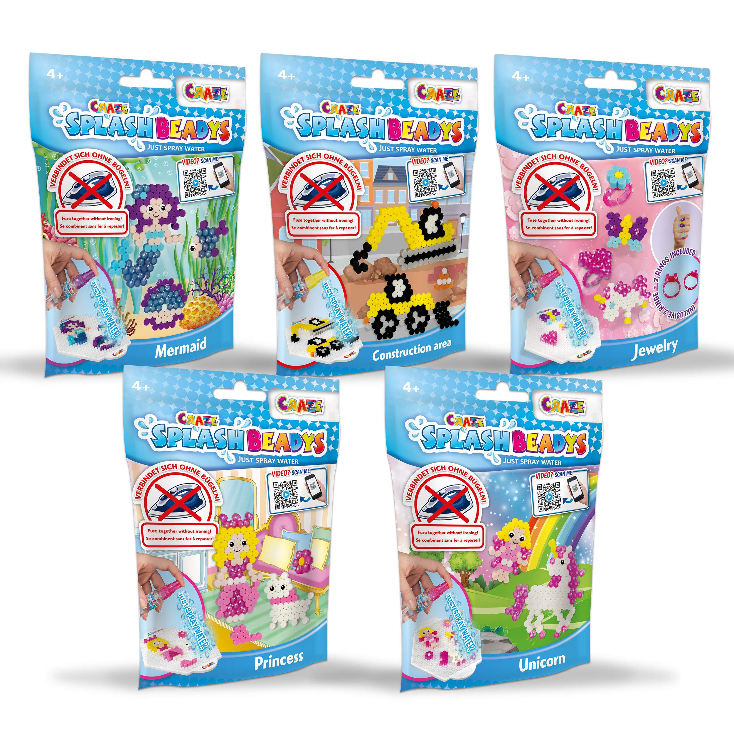 craze-splash-beadys-starter-pack-steckperlen-set image 2