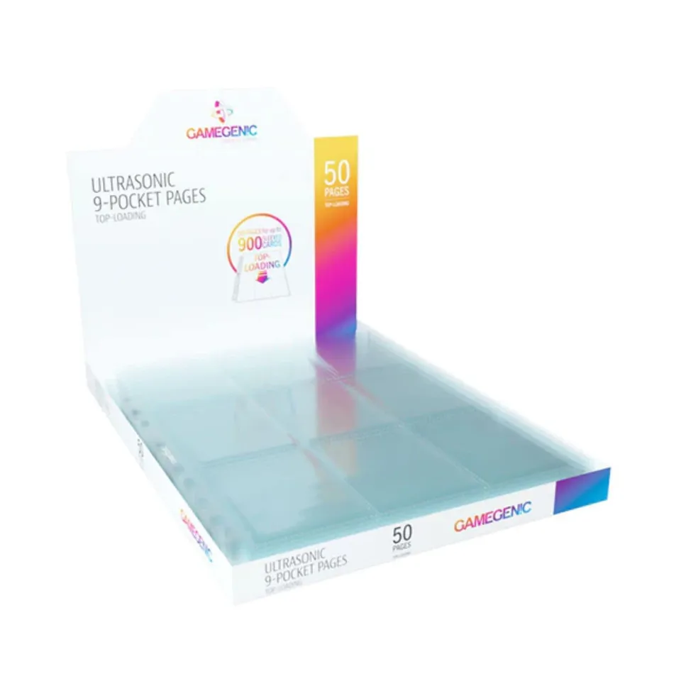 gamegenic-ultrasonic-9-pocket-pages-toploading-kartenh-llen image 1