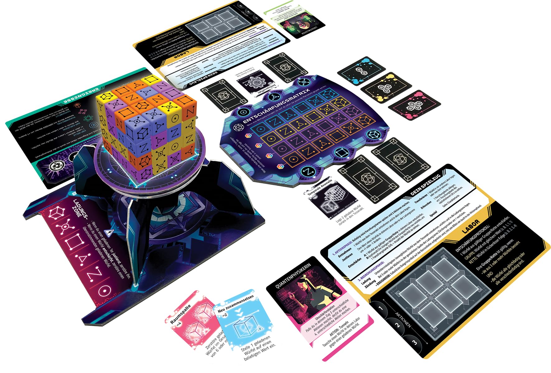 smirk-laughter-tesseract-kennerspiel-deutsch-kooperativ image 5