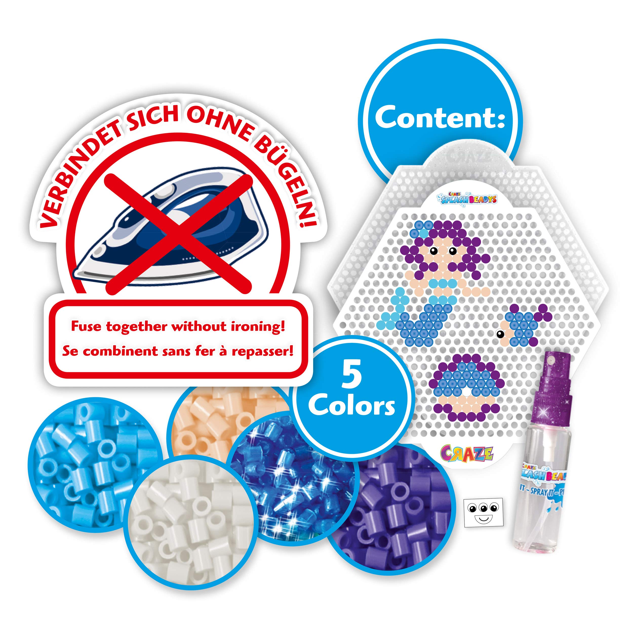 craze-splash-beadys-starter-pack-steckperlen-set image 6