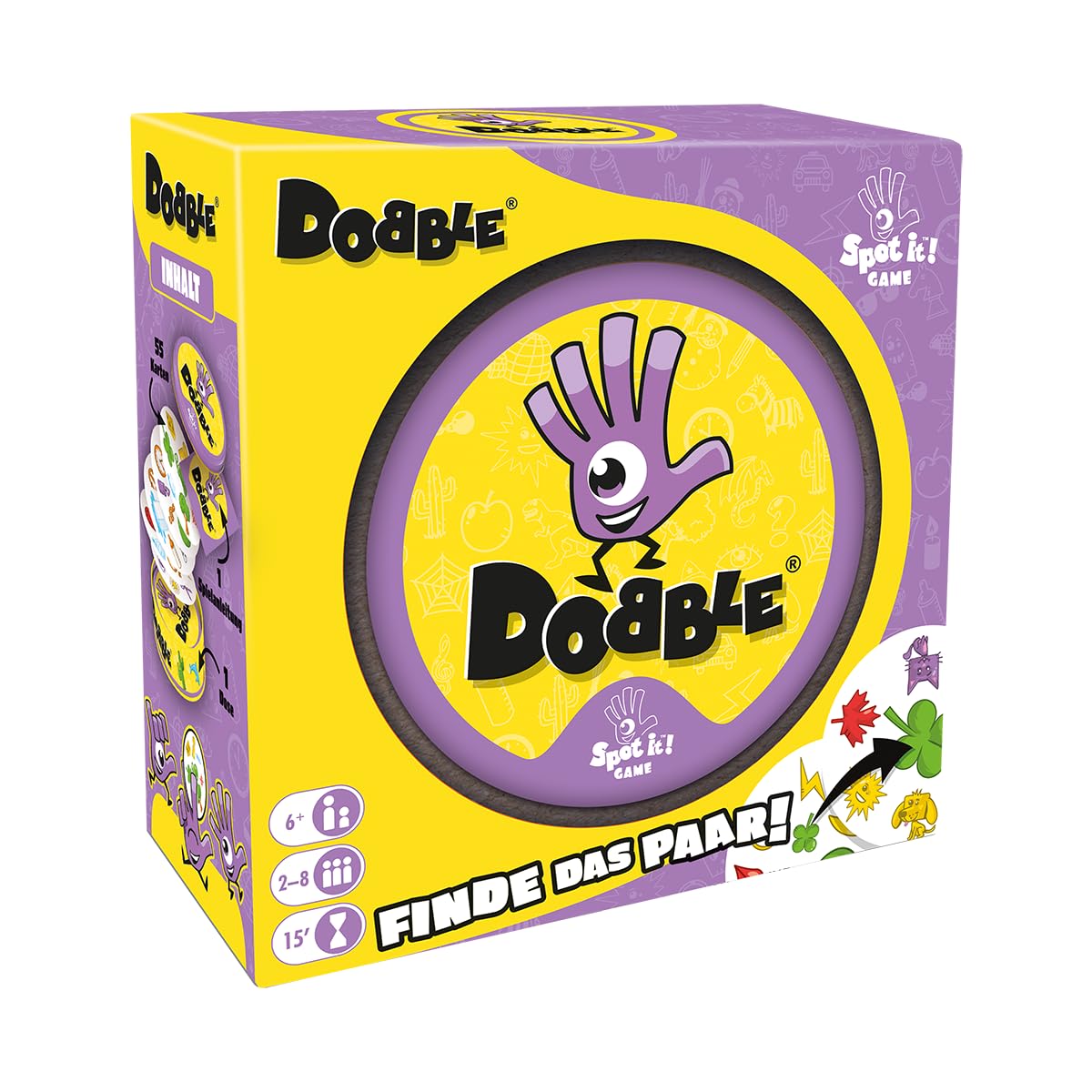 asmodee-dobble-classic-kartenspiel-eco-sleeve-ab-6-jahren image 1
