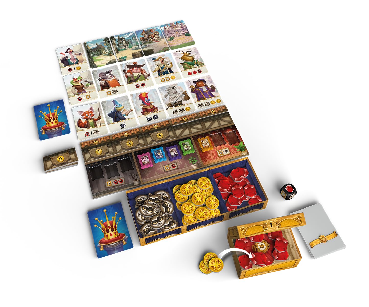 f-r-die-krone-familienspiel-strategisches-kartenspiel-deutsch-3-5-spieler image 3