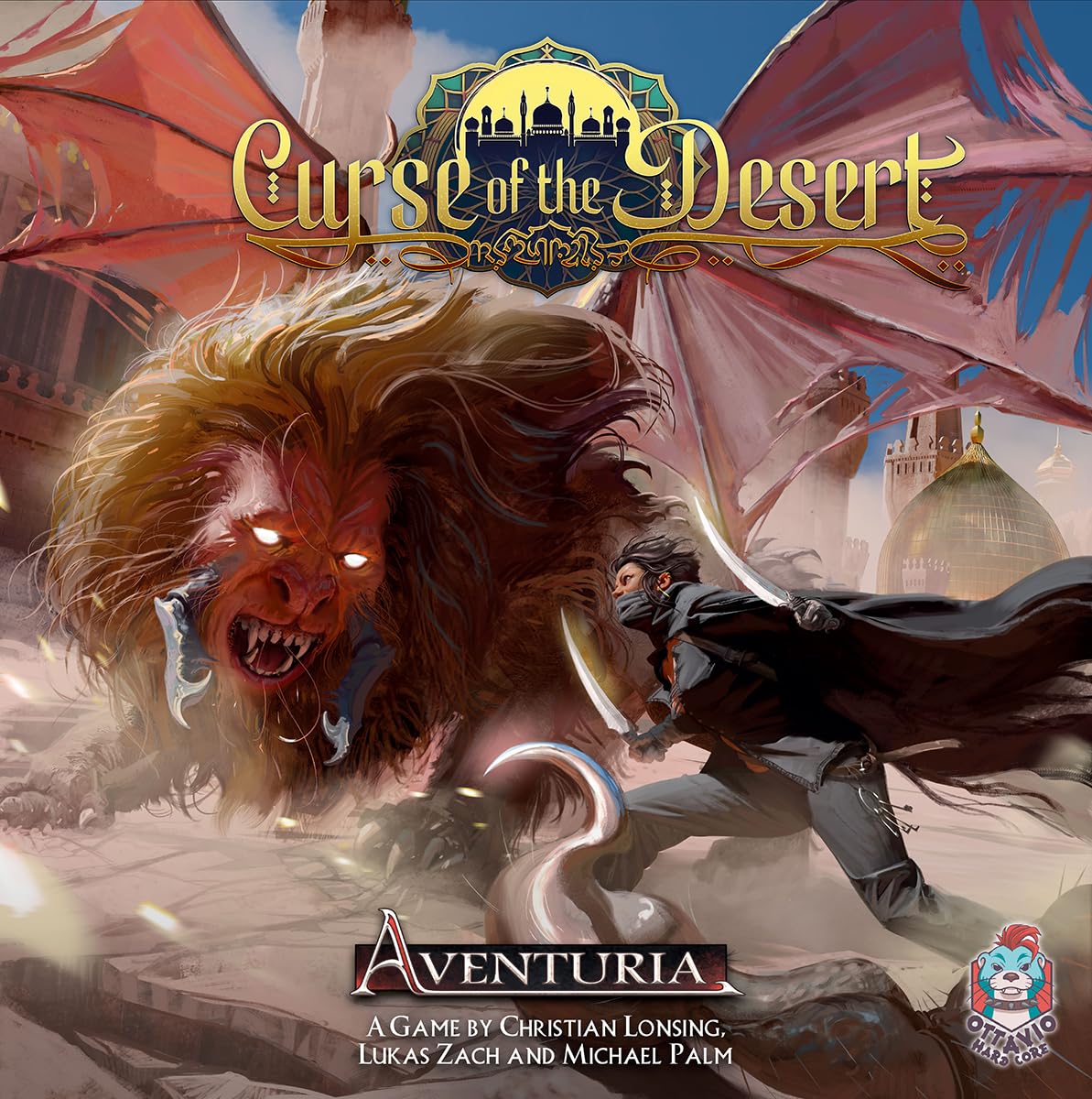 asmodee-ottavio-aventuria-curse-of-the-desert-solo-brettspiel-englisch image 2
