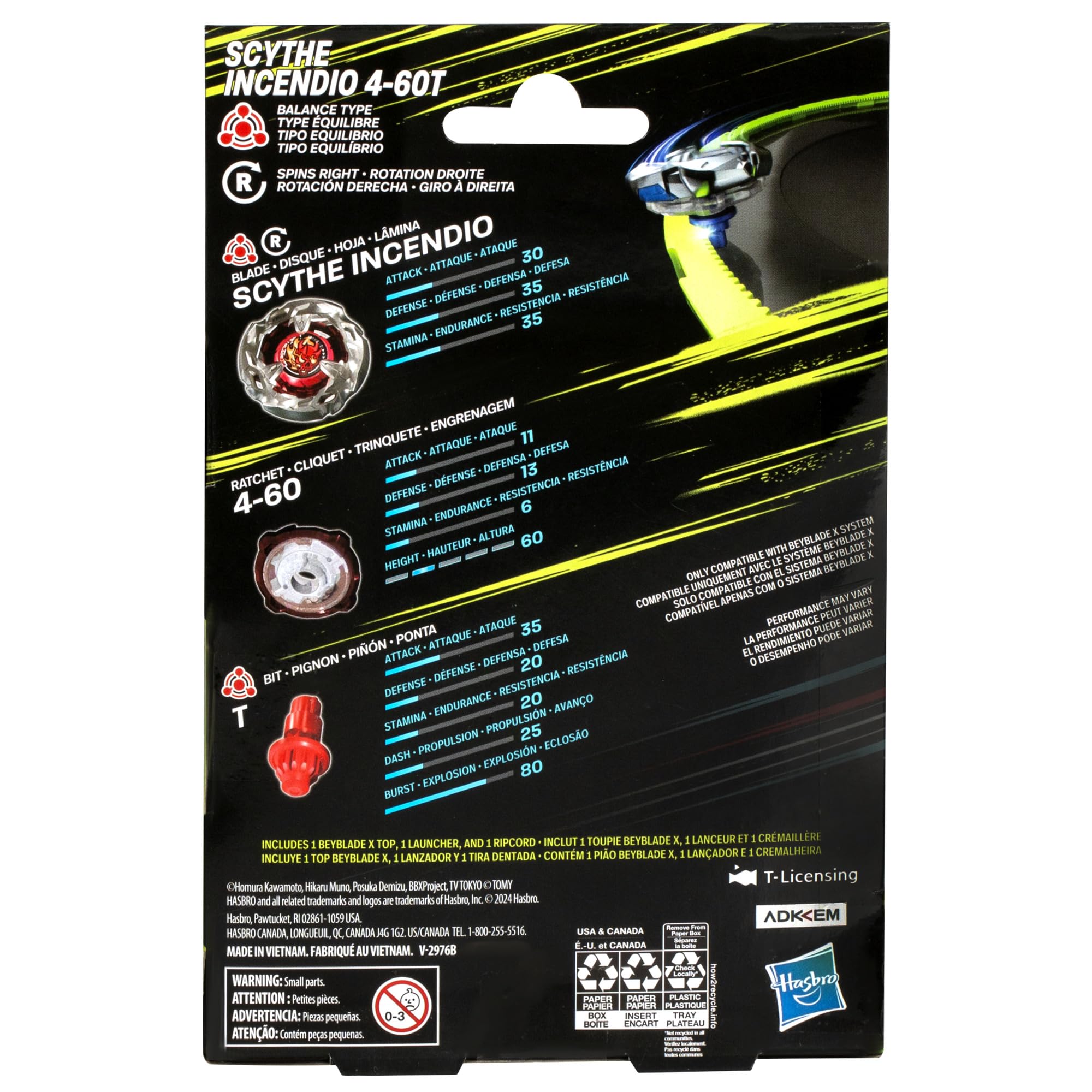 beyblade-x-scythe-incendio-4-60t-starter-pack-kreisel-launcher image 5