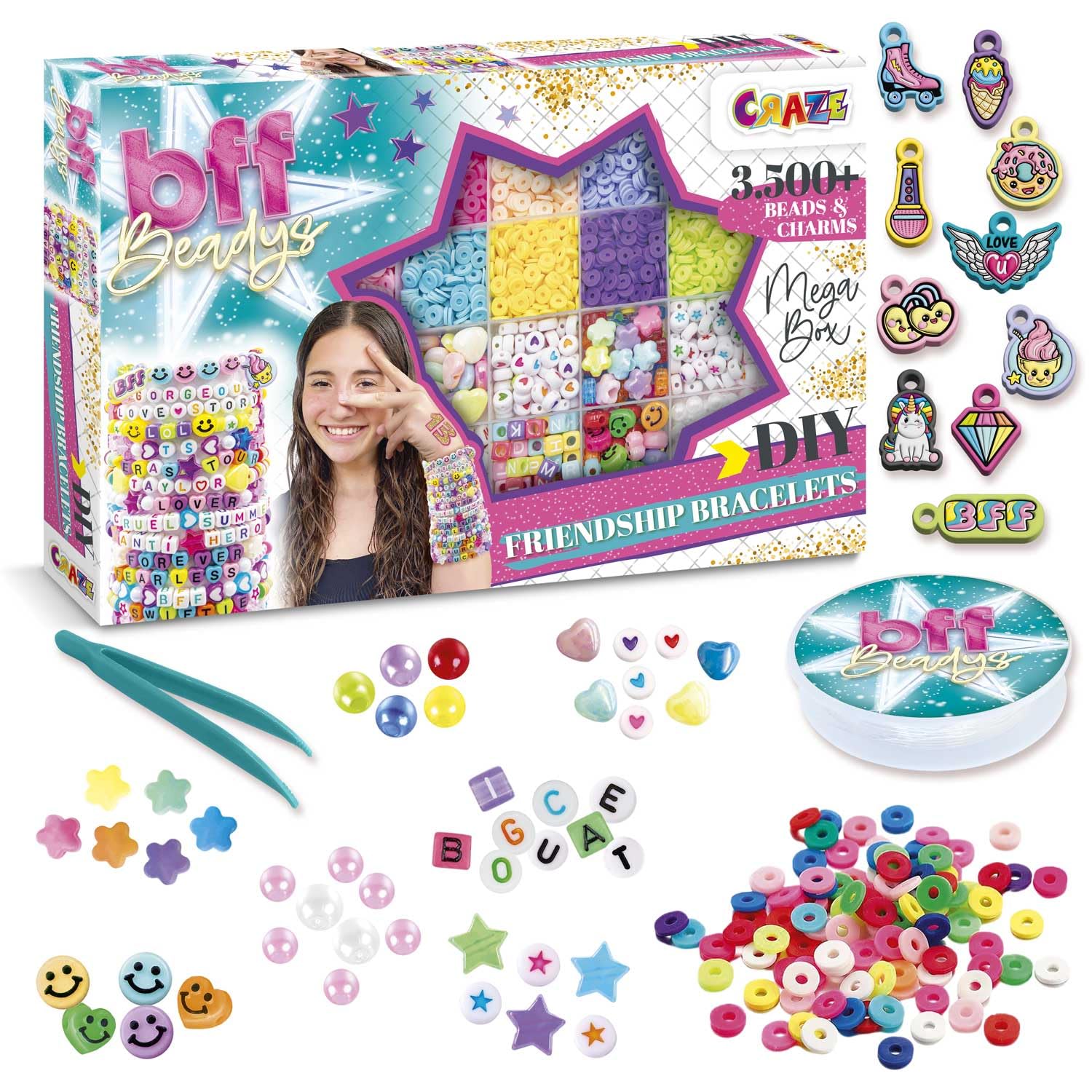 craze-diamondz-bff-freundschaftsarmb-nder-bastelset image 8