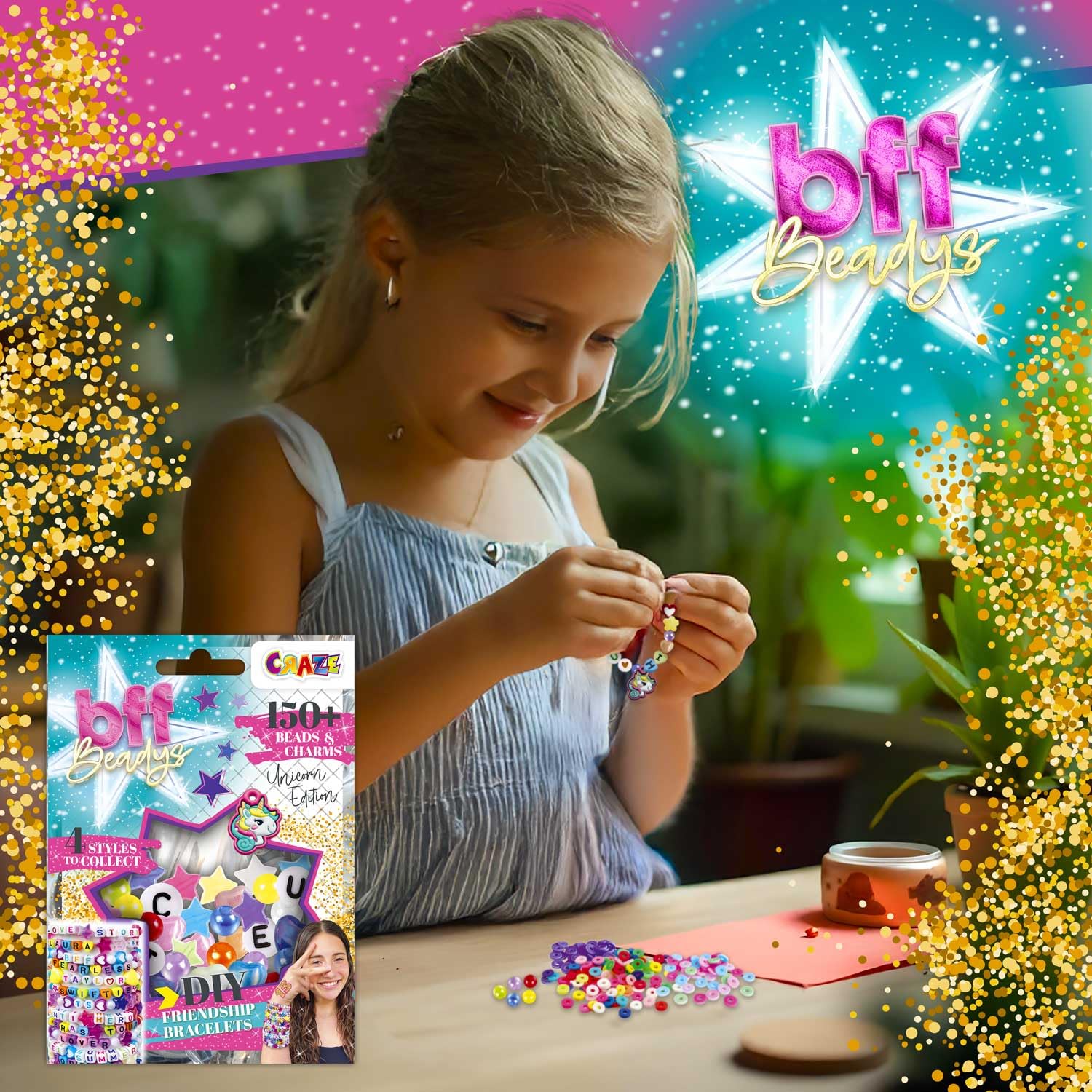 craze-diamondz-bff-beadys-bag-armband-set-150-perlen image 3