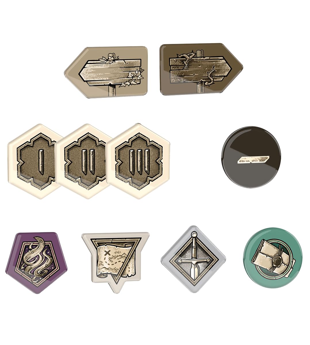 the-witcher-pfad-des-schicksals-acrylic-tokens-zubeh-r-kennerspiel image 4