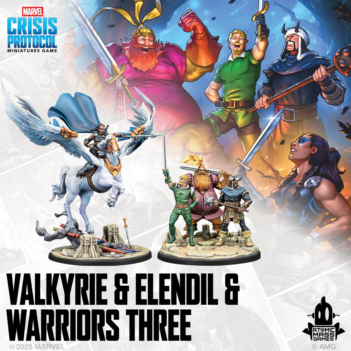 atomic-mass-marvel-crisis-protocol-valkyrie-warriors-three-miniaturen image 5