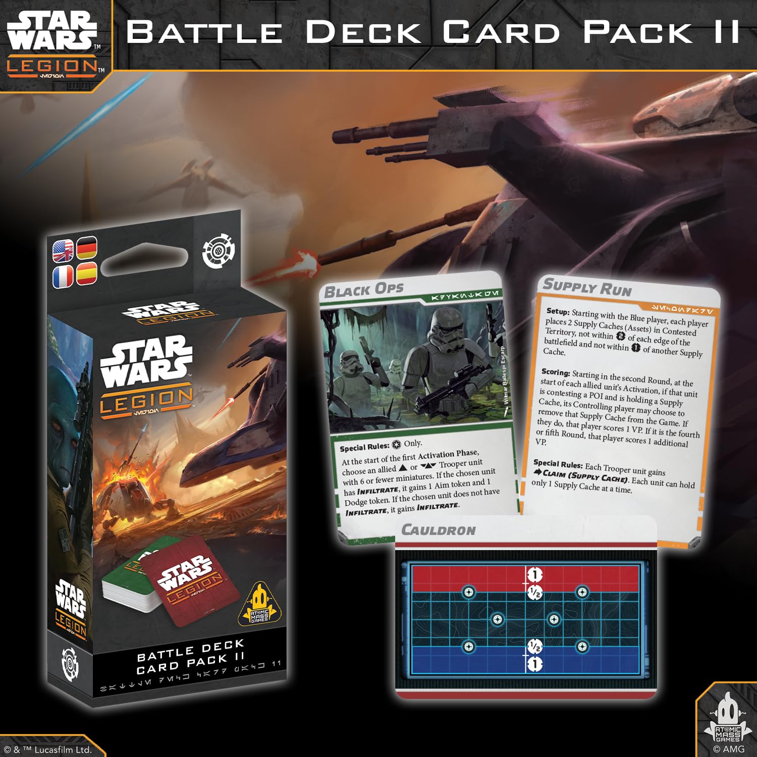 star-wars-legion-battle-deck-ii-gefechtskarten-tabletop-karten image 5