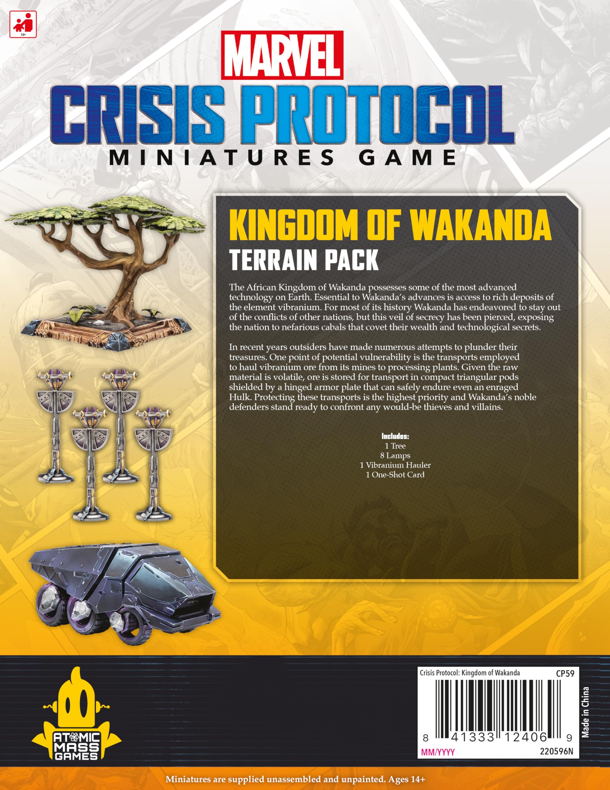 marvel-crisis-protocol-kingdom-of-wakanda-terrain-pack-erweiterung image 4