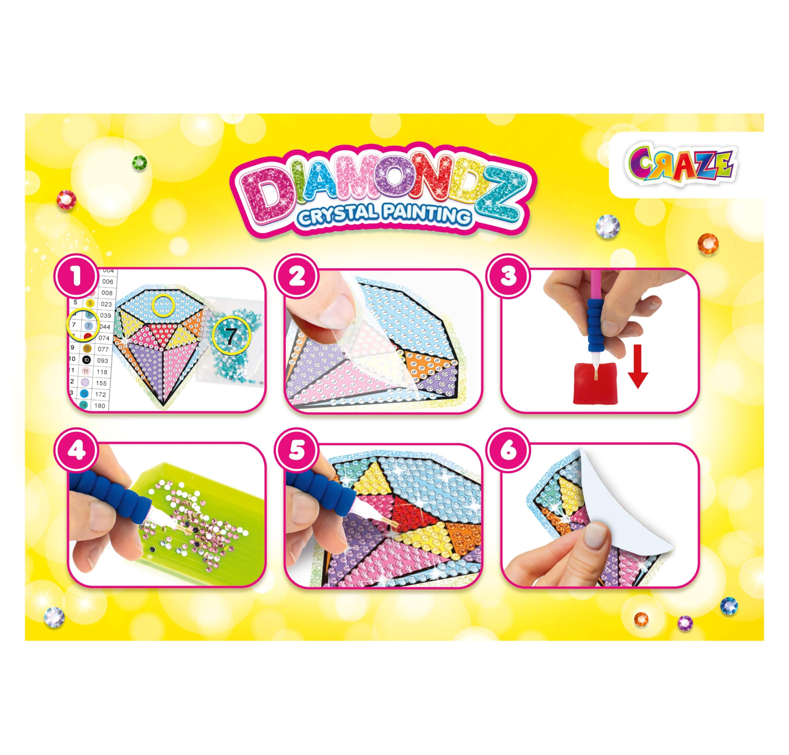 craze-diamondz-mega-set-sticker-xl-diamond-painting-12-sticker image 3