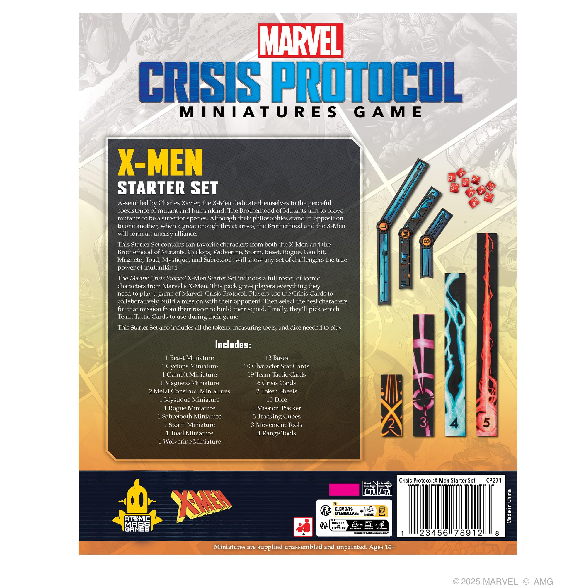marvel-crisis-protocol-x-men-starter-set-tabletop-englisch-12-figuren image 2