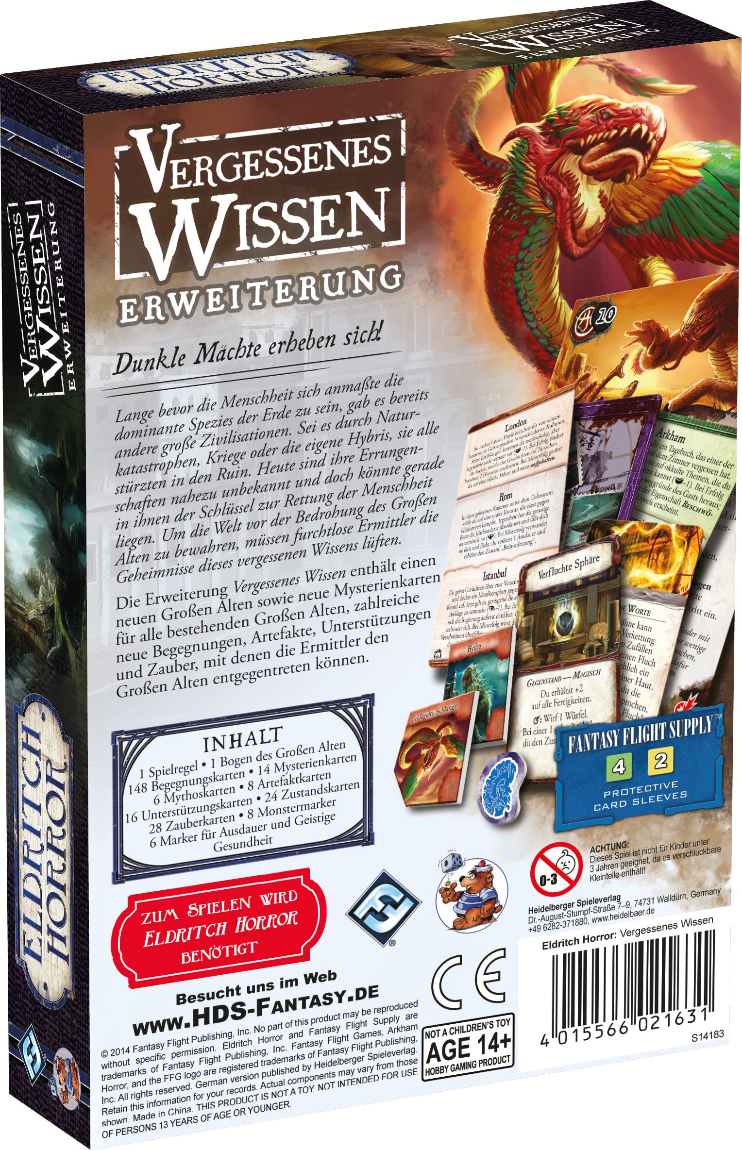 fantasy-flight-eldritch-horror-vergessenes-wissen-erweiterung-deutsch image 2