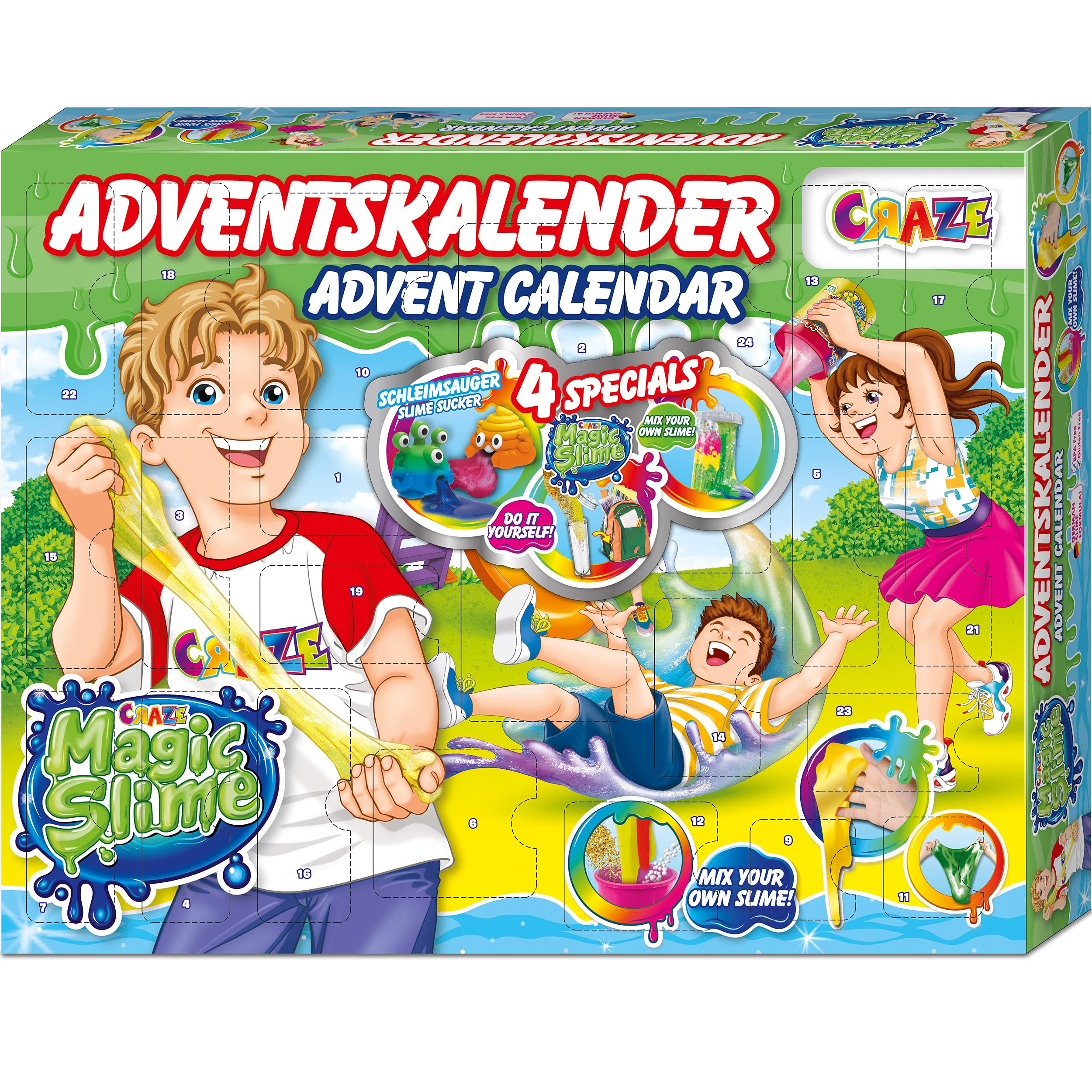 craze-magic-dough-adventskalender-magic-slime-24-t-rchen-ab-3 image 1