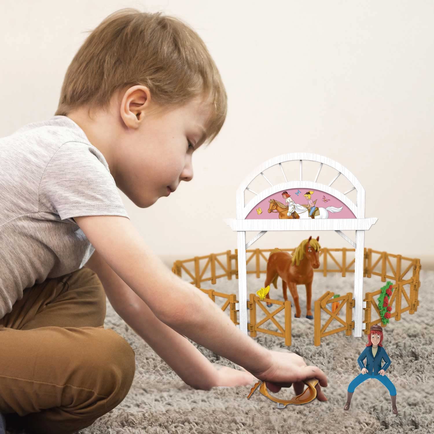 bibi-und-tina-reitarena-24058-spielset-martinshof-ab-3-jahren image 6
