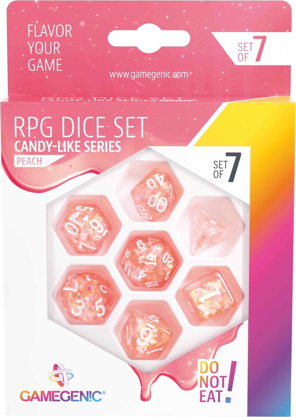 gamegenic-candy-like-peach-rpg-w-rfelset-7-teilig image 2